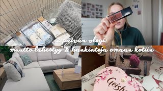 Mä muutan ekoja hankintoja amp ikea  asos haul 🤎 2 päivän vlogi [upl. by Lessirg]