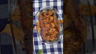 Honey Mustard Baked Chicken Drumsticks Recipe HoneyMustardChicken BakedChickenDrumsticks [upl. by Gannon]