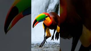 A toucan with the bounding legs of a kangaroo birds singingbirds nature [upl. by Henri]