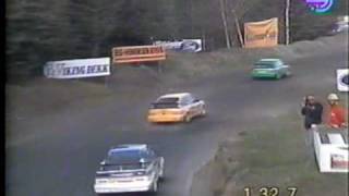 Rallycross EM i DIV I Lyngås 1991 [upl. by Mini]