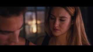 Divergent Teaser Clip  Tris and Fours kiss [upl. by Robinia273]