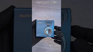 Sony Walkman Minidisc Player MD MZN510 TypeS Blue sony youtubeshorts youtubeshorts fyp [upl. by Mehsah]