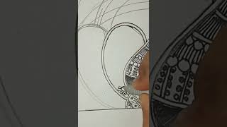 How to create Mandala tutorial part 2 mand songs viralvideo trending subscribe artist shorts [upl. by Velick]