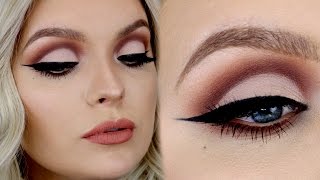 CUT CREASE TUTORIAL  Hooded Eyes [upl. by Trahurn]