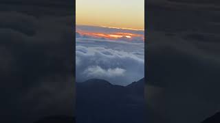 Haleakala sunrise  courtesy Dipak Rangwalahawaiihaleakala [upl. by Sitoeht830]