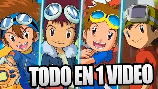 DIGIMON es más ÉPICO de lo que recuerdas Todas las temporadas en un solo video  Resumen y más [upl. by Leksehcey]