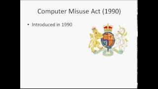 Computer Misuse Act [upl. by Nalor475]