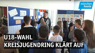 U18Wahl – Kreisjugendring klärt Kinder und Jugendliche über Politik auf [upl. by Drarrej]