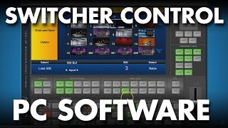 Datavideo SE1200MU Switcher Tips amp Tricks Control Using a PC Computer [upl. by Annaehs125]