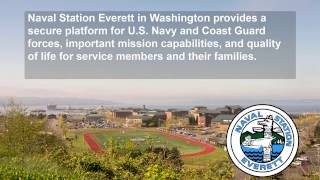 Video Tour Naval Station Everett Quality of Life and Family Services Located On Base [upl. by Oinolopa]