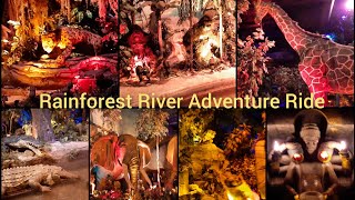 Rainforest Cafe Rainforest River Adventure Ride [upl. by Dowd858]