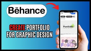 How To CREATE PORTFOLIO For GRAPHIC DESIGN On BEHANCE 2024 [upl. by Ahsinod]