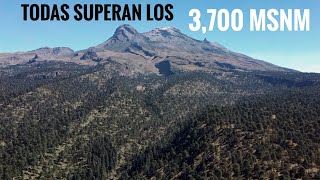 Conoce Las 25 MONTAÑAS MÁS ALTAS de México 🇲🇽  Volcanes Sierras y Cerros [upl. by Roby]