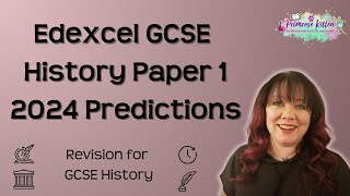 Edexcel GCSE History Paper 1  2024 predictions [upl. by Ramyar]