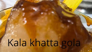 🍡 Kala Khatta Gola at Home  Easy Recipe at Home  Flavoured Ice at Home  Food Shots Shorts [upl. by Tolmach]