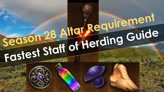 Complete and Fastest Staff of Herding Guide  Diablo 3 Season 28 Hardest Altar Requirement [upl. by Amme]