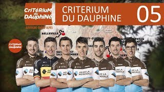 Critérium du Dauphiné 2018  ETAPE 5  Grenoble › Valmorel PCM 2017 [upl. by Neltiac]