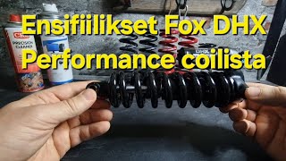 Ensifiilikset Fox DHX Performance coilista [upl. by Arabela]