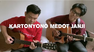 Kartonyono Medot Janji  Denny Caknan  Willy Anggawinata Cover  Lirik [upl. by Caasi]