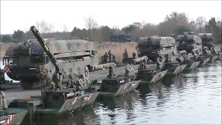 Amphibie M3 auf Amphibie M3 Gewässerübergang Havel [upl. by Tanberg372]