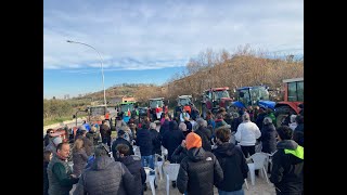 BICCARI manifestazione pro agricoltori [upl. by Malkah]