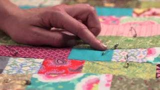 Quilty Tying a Quilt—Quilting Howto [upl. by Publia390]