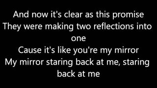 Lyrics Justin Timberlake  Mirrors Lyrics On Screen [upl. by Muhammad]