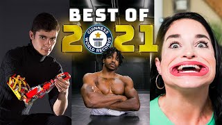 BEST OF 2021  Guinness World Records [upl. by Wurtz]