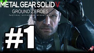 Metal Gear Solid 5 Ground Zeroes W Commentary P1  Lets Use A Banana [upl. by Ainessey]