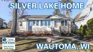 Home for Sale on Big Silver Lake Wautoma WI [upl. by Snah857]