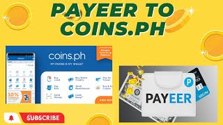 HOW TO TRANSFER MONEY IN PAYEER TO COINS PH PAYEER TO COINS PH  TAGALOG [upl. by Kcirttap]