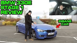 BMW 330E STAGE 1 REVIEW SO FAST [upl. by Prochora941]