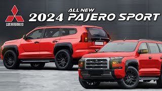 2024 Mitsubishi Pajero Sport New Model first look [upl. by Aihsrop859]