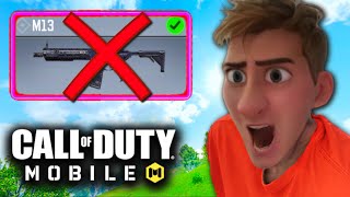 STOP USING M13 😡 COD MOBILE [upl. by Treblihp656]