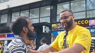 INDIAN ATHEIST TRIED TO EDUCATE A MUSLIM BUT ENDED UP TAKING THE SHAHADA MOHAMMED HIJAB SAM DAWAH [upl. by Pinto]