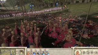 Rome Total War  Battle on Teutoburg Forest 9 AD [upl. by Sadnalor993]