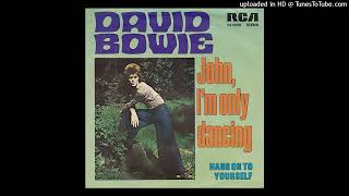 David Bowie  John Im Only Dancing 1972 Trident Version magnums extended mix [upl. by Ahsinoj]