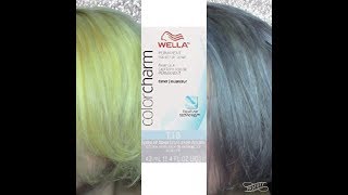 Wella Toner T18 and 050 [upl. by Vod]