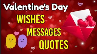 Happy Valentines Day Wishes Quotes Messages 2024  Valentines day WhatsApp Status  Greetings [upl. by Fairfield]