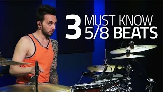 3 Must Know 58 Beats  Drum Lesson Drumeo [upl. by Acinat]