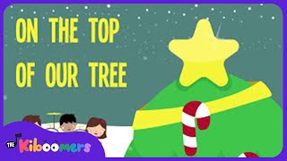 Twinkle Twinkle Christmas Star Lyric Video  The Kiboomers Preschool Songs amp Nursery Rhymes [upl. by Abisha]