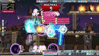 Scania Maplestory IceLightning Training 44000 killshr Outlaw Street 3 [upl. by Sirama]