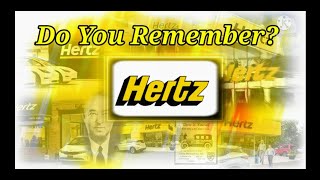 Do You Remember Hertz Car Rental Company A Store History [upl. by Annawak895]