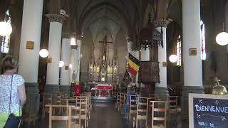 Mon tour Sainte Rolende du lundi de Pentecôte 2020 19 Gougnies tambour dans léglise Saint Remi [upl. by Iahcedrom]