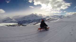 Grindelwald Schlittelbahn  Big Pintenfritz  Longest Sledding  Sledging Run in the World [upl. by Chadwick]