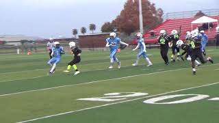 2018 Visalia Senior Ducks vs Tulare tarheels Bowl Game [upl. by Aihsatal843]