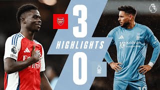 Arsenal 30 Forest  Premier League Highlights [upl. by Hedda]