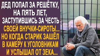 Дед заступился за честь своей внучкисироты Но когда старик попал в камеру то его там ждал [upl. by Hsur276]