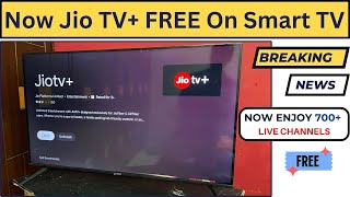 Now Jio TV Plus Available On Smart TV App Store FREE  Jio TV  Available Now On Google Play Store [upl. by Eiwoh634]