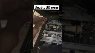 BROTHER DCP T500W PRINTER ERROR CODE Clean Unable 50 Solved youtubeviral shortsyoutubeshorts [upl. by Early515]